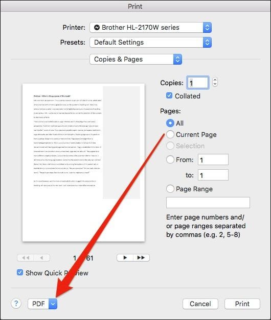 word for mac insert current and total pages